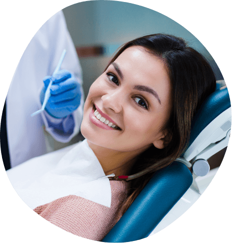 Young woman smiling while visiting Dallas sleep center